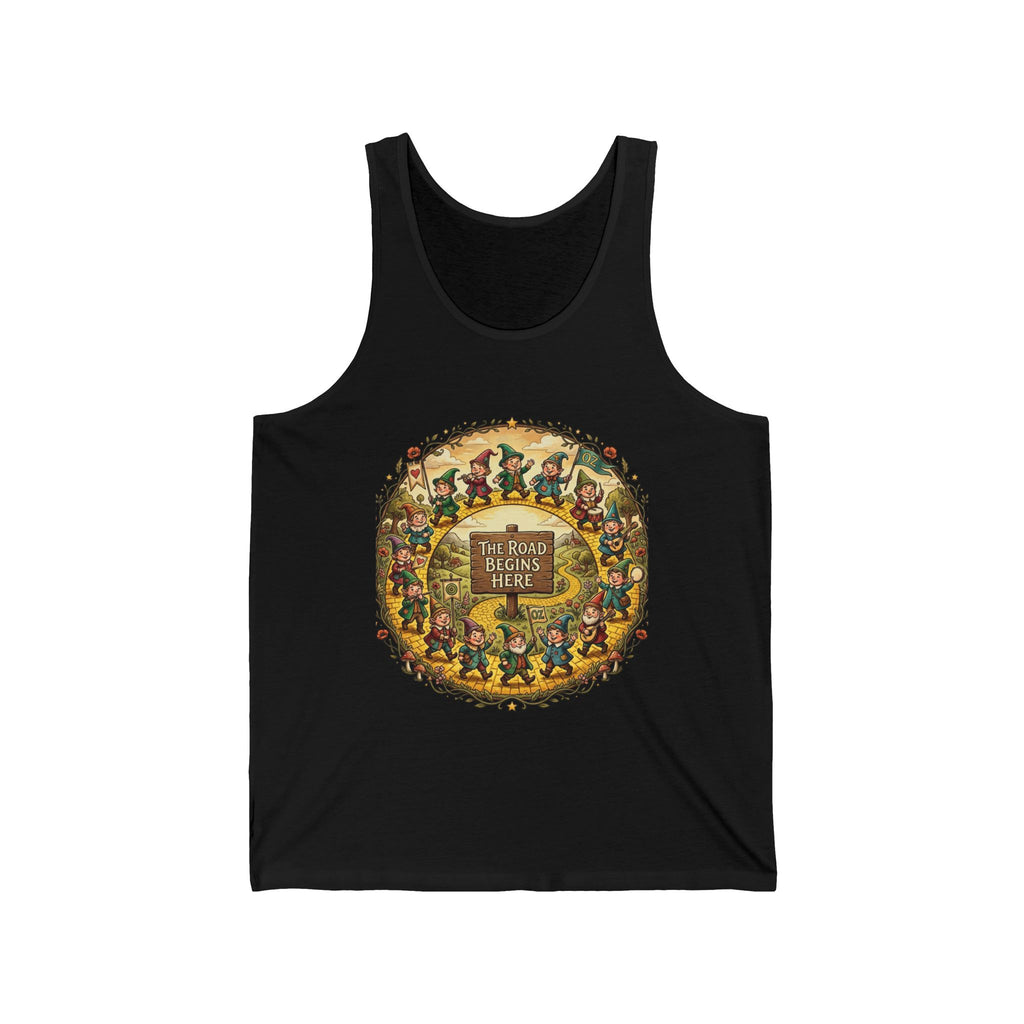 Follow the Tennessean Road Tank Top | Nashville Music Roadtrip Graphic